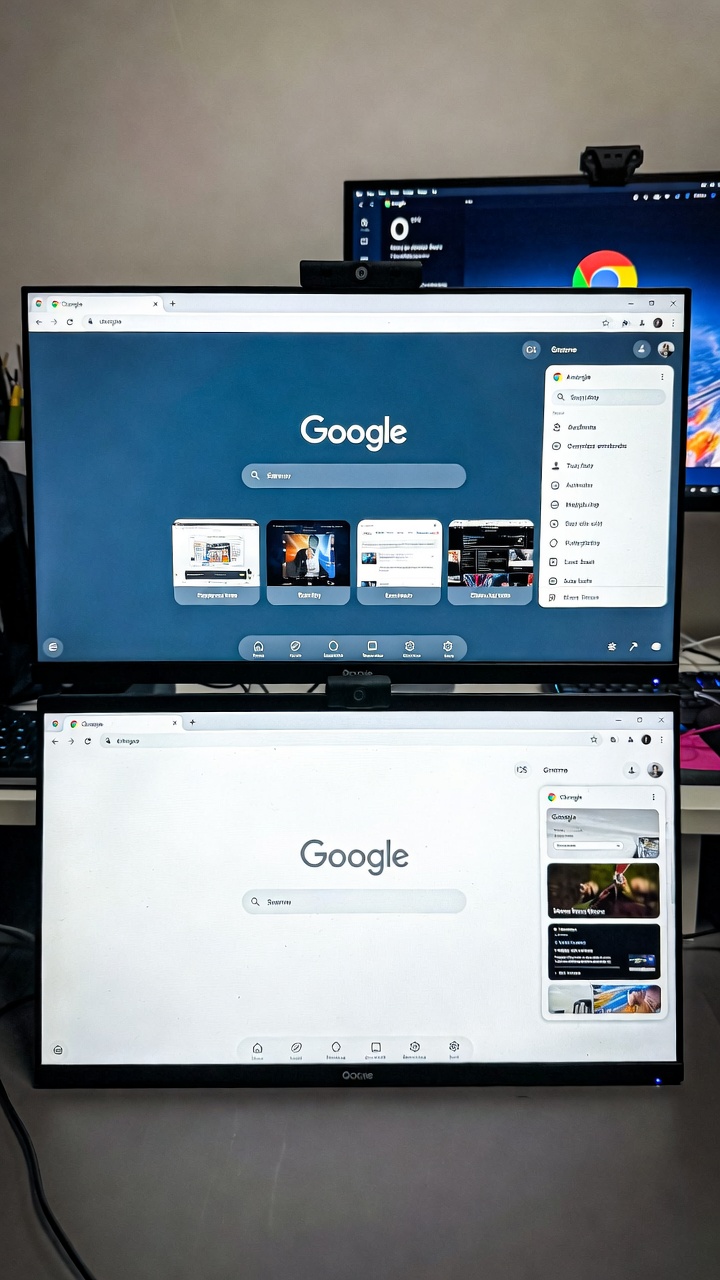 谷歌浏览器移动端 App 展示